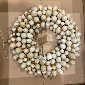 Smith & Hawken Easter egg wreath. 14”x14”x3.5”